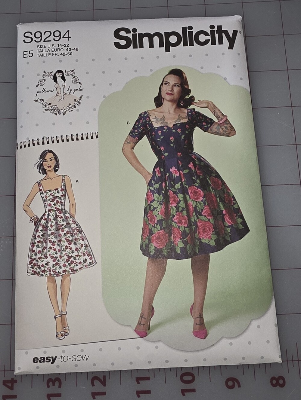 Simplicity S9294 Patterns By Gertie
